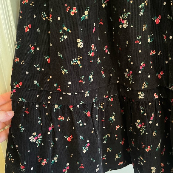 Floral Black Dress - Picture 4 of 6